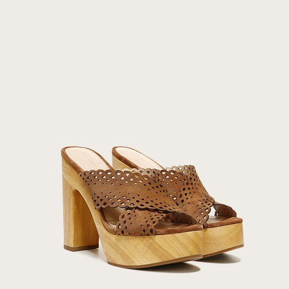 Veronica Beard Gaynor Platform Sandal 10 NEW - Picture 4 of 4